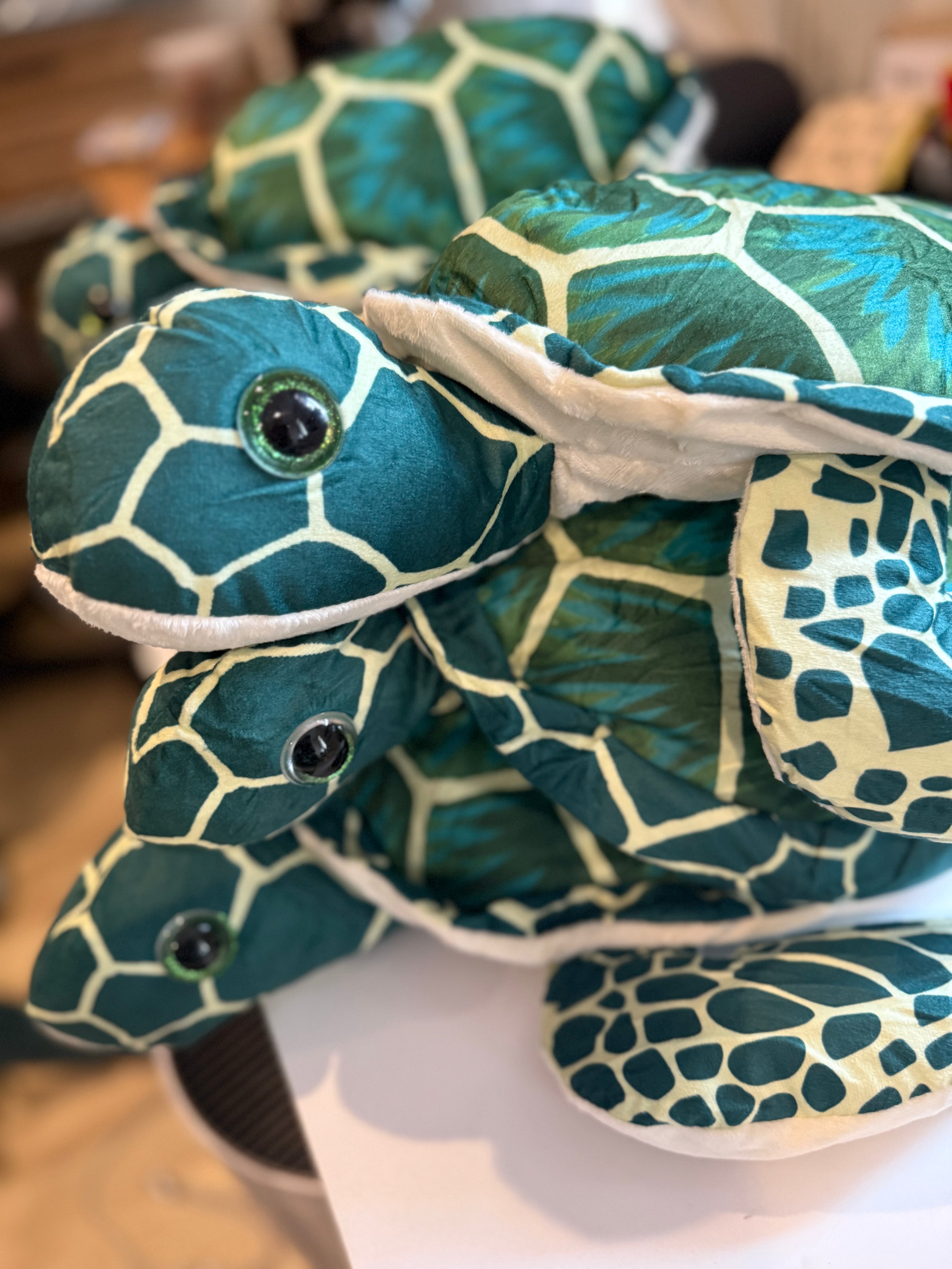 Medium Stuffed Turtle