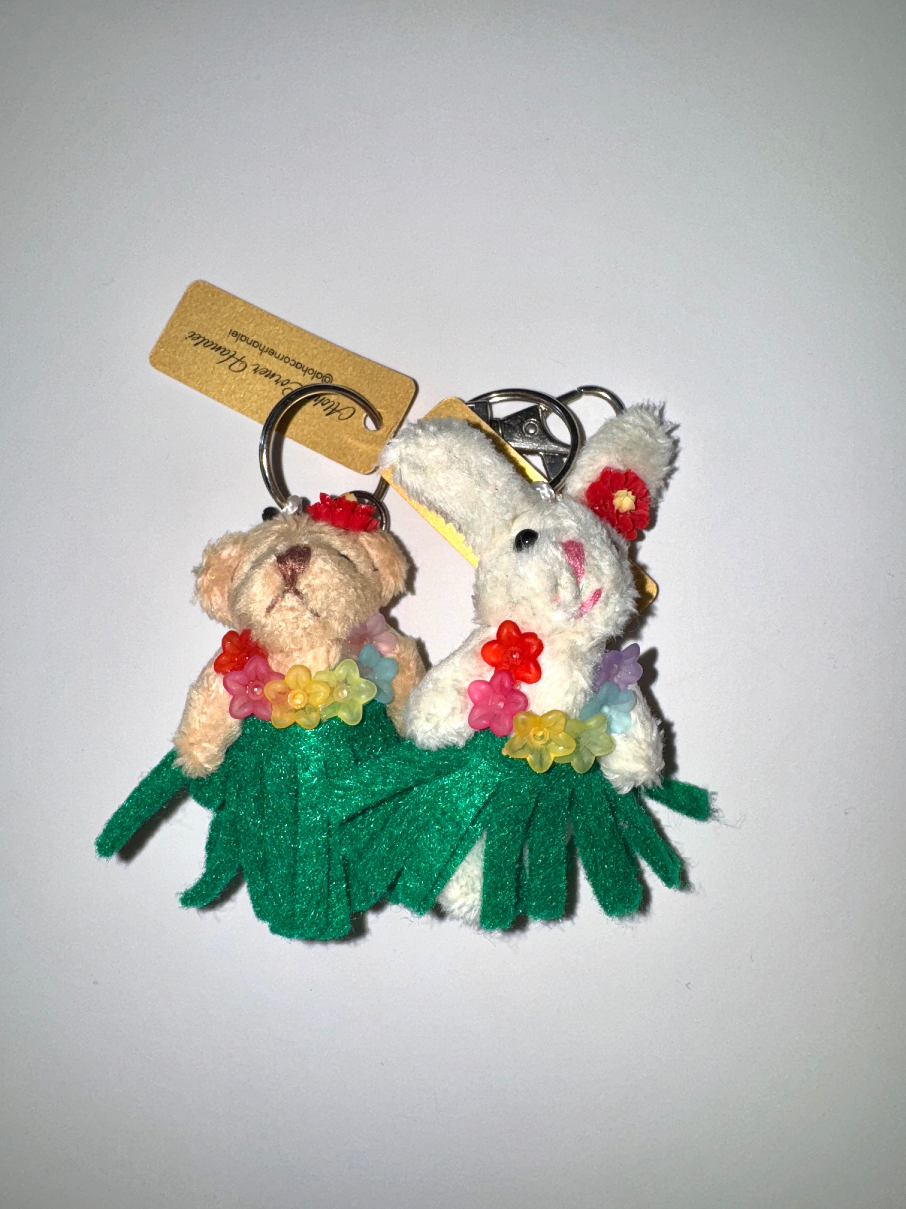 Handmade Hula Babies Keychain