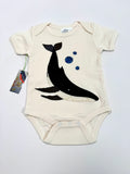 Whale Onsie: Flying Flower