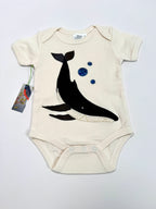 Whale Onsie: Flying Flower