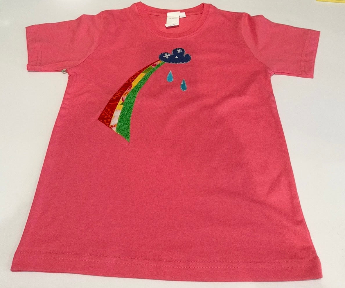 Rainbow T-shirt: Flying Flower