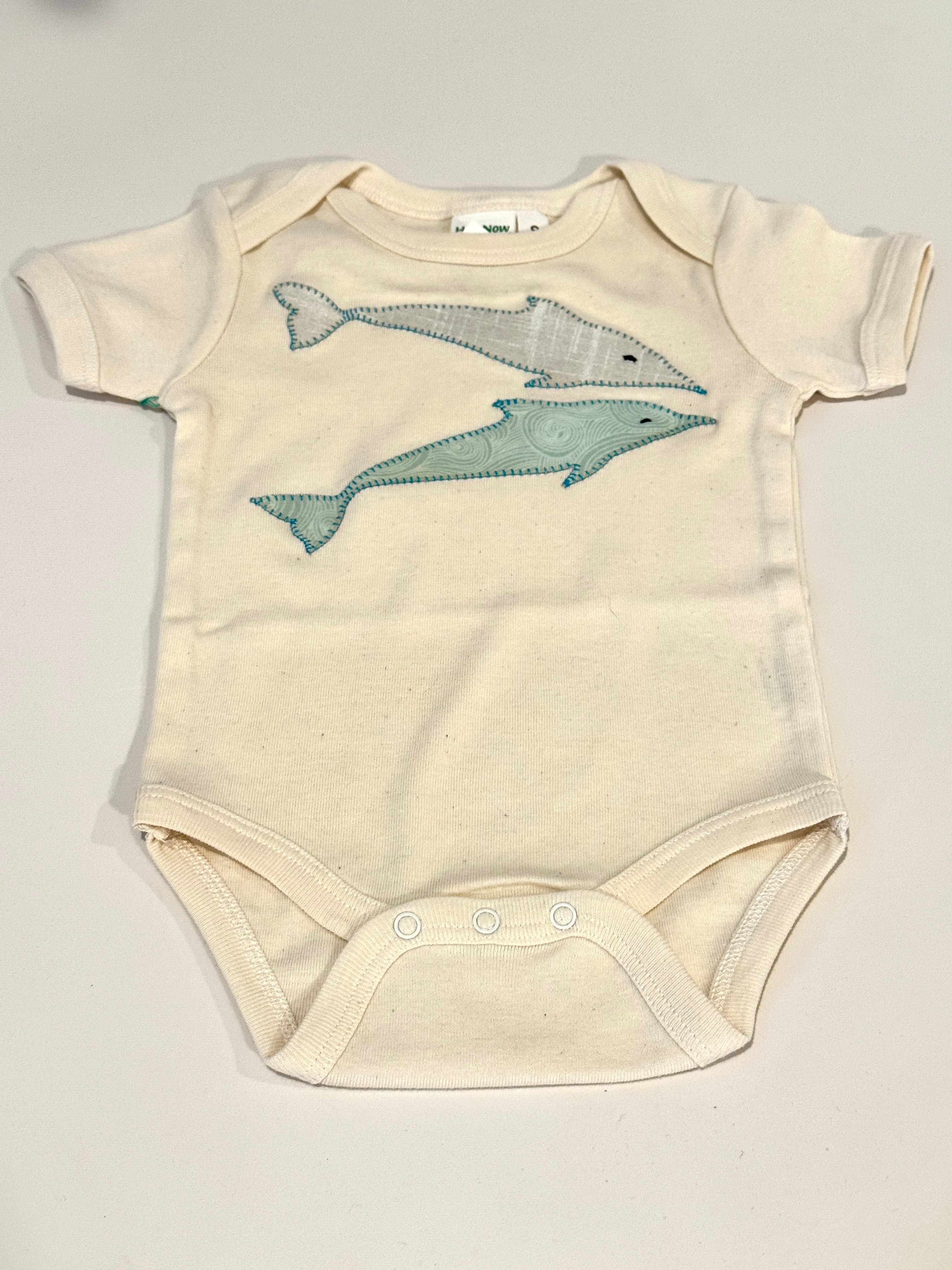 Dolphin Onsie: Flying Flower