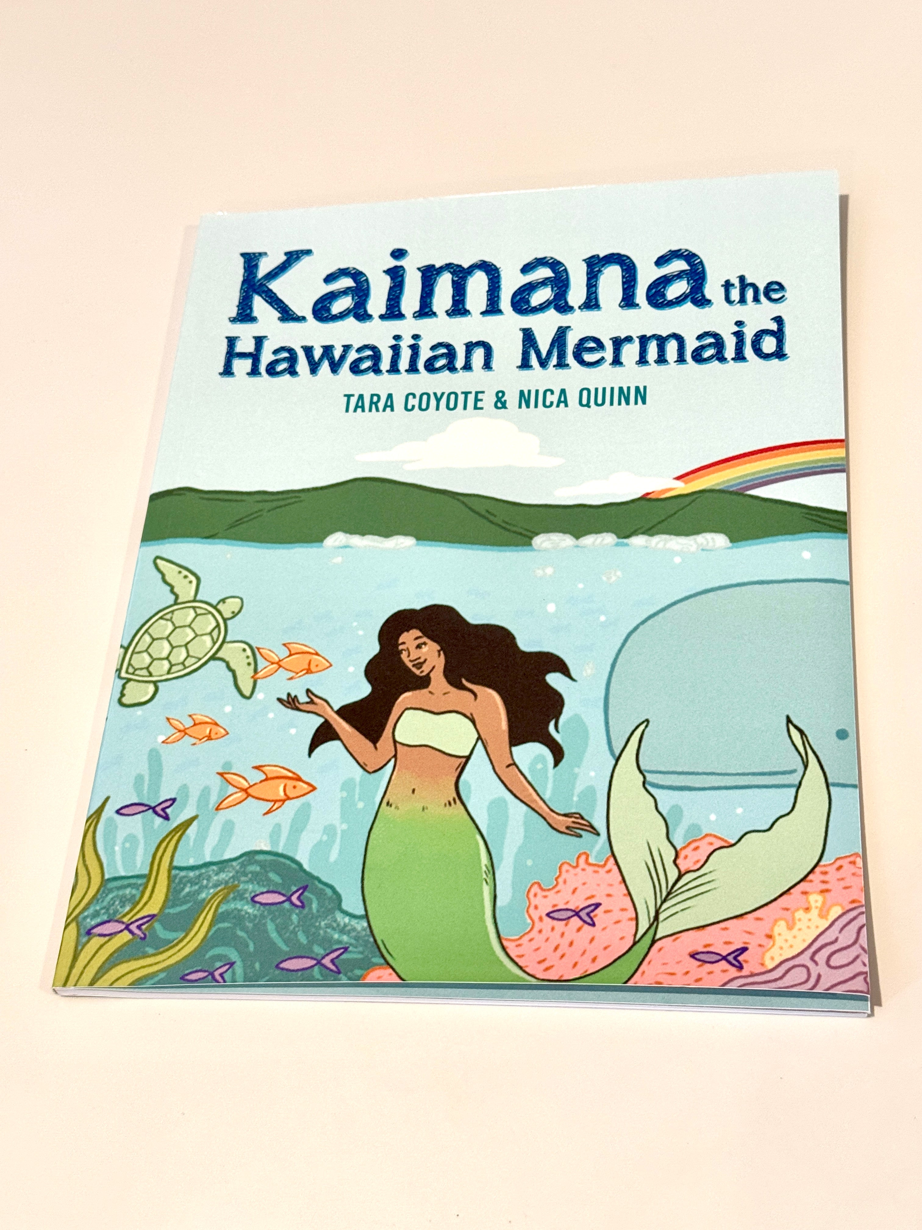 Kaimana the Hawaiian Mermaid coloring Book