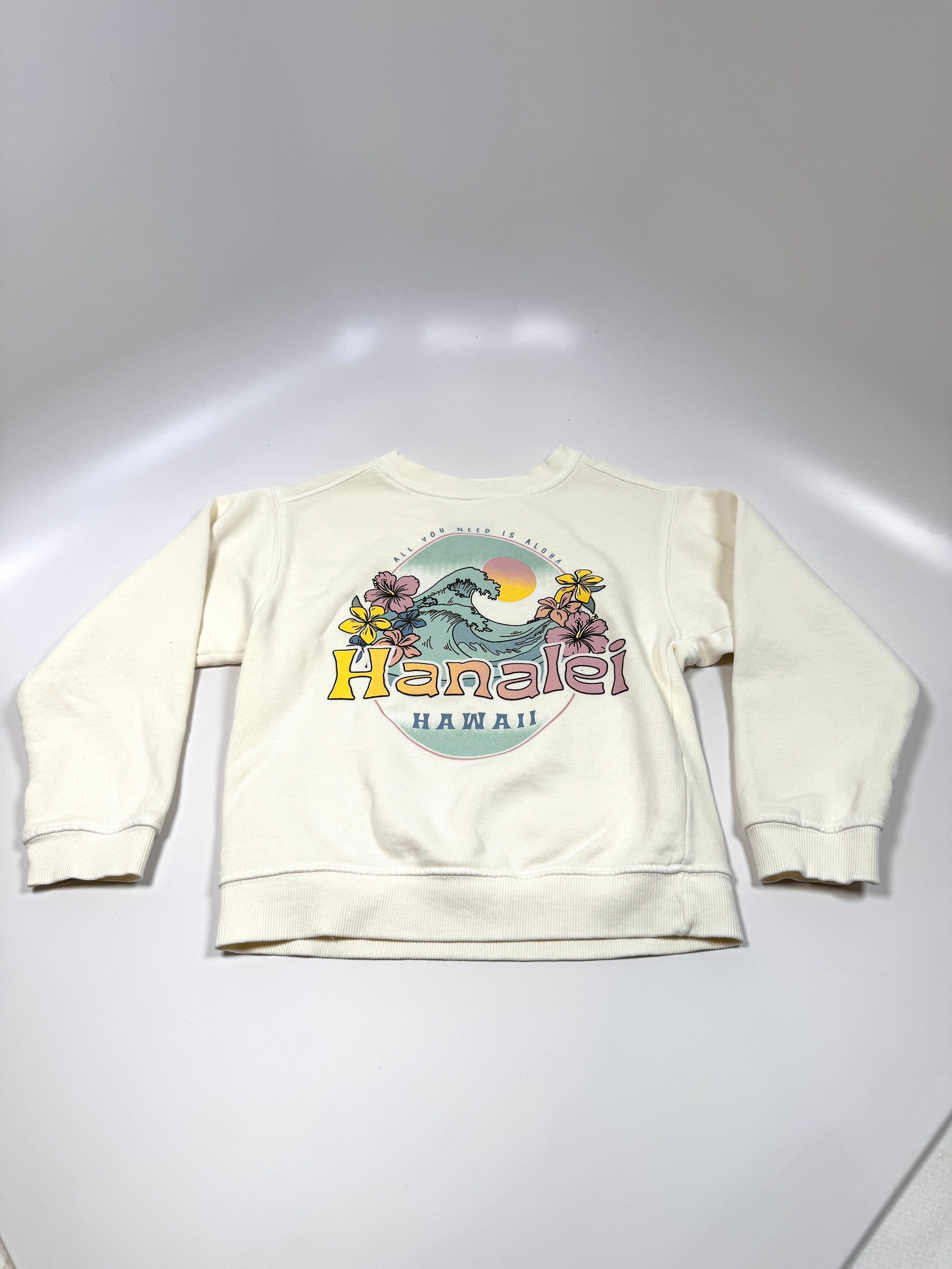 Hanalei Hibiscus Wave Sweatshirt