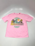 Hanalei Hibiscus Wave Shirt Youth