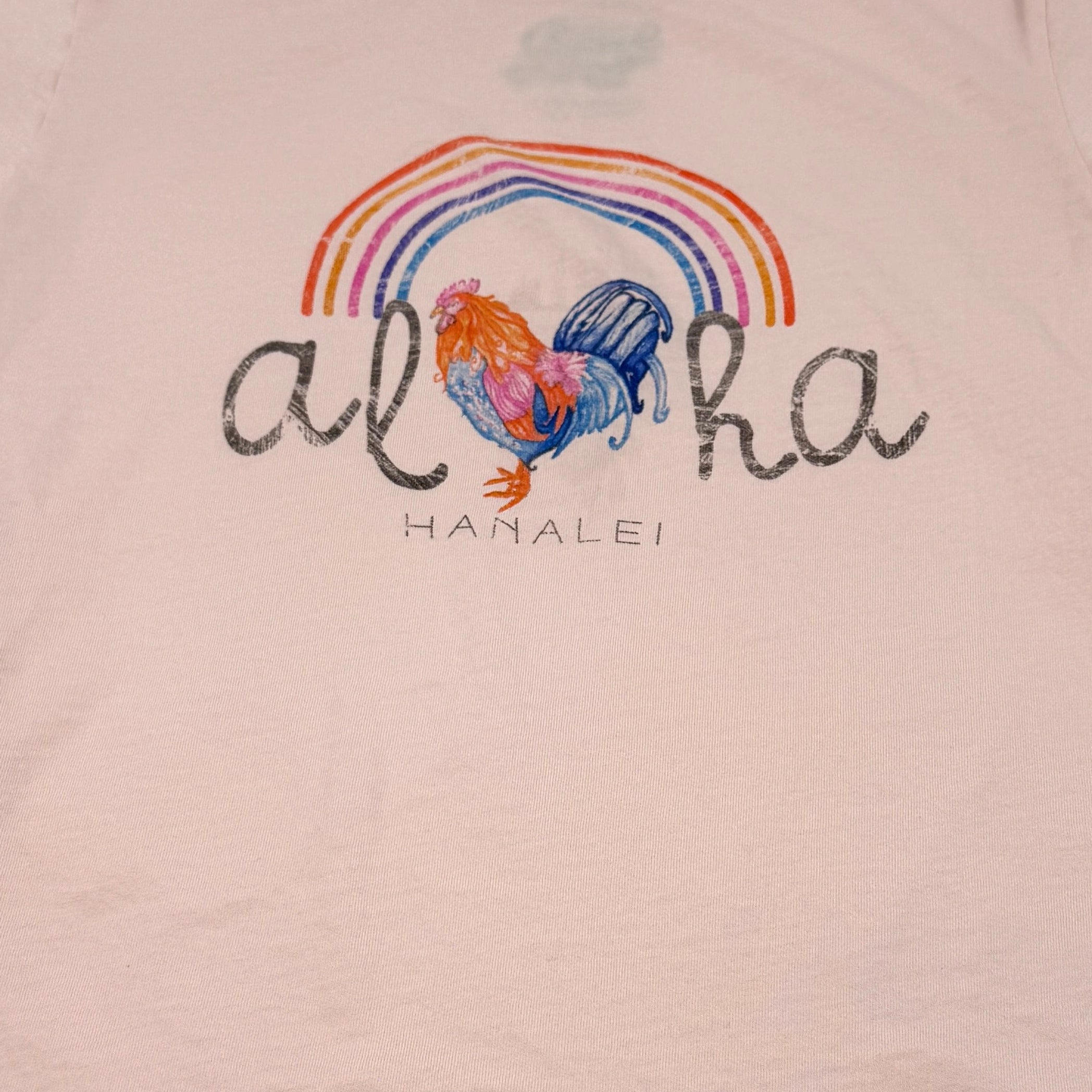 Aloha Rainbow Chicken Shirt Toddler
