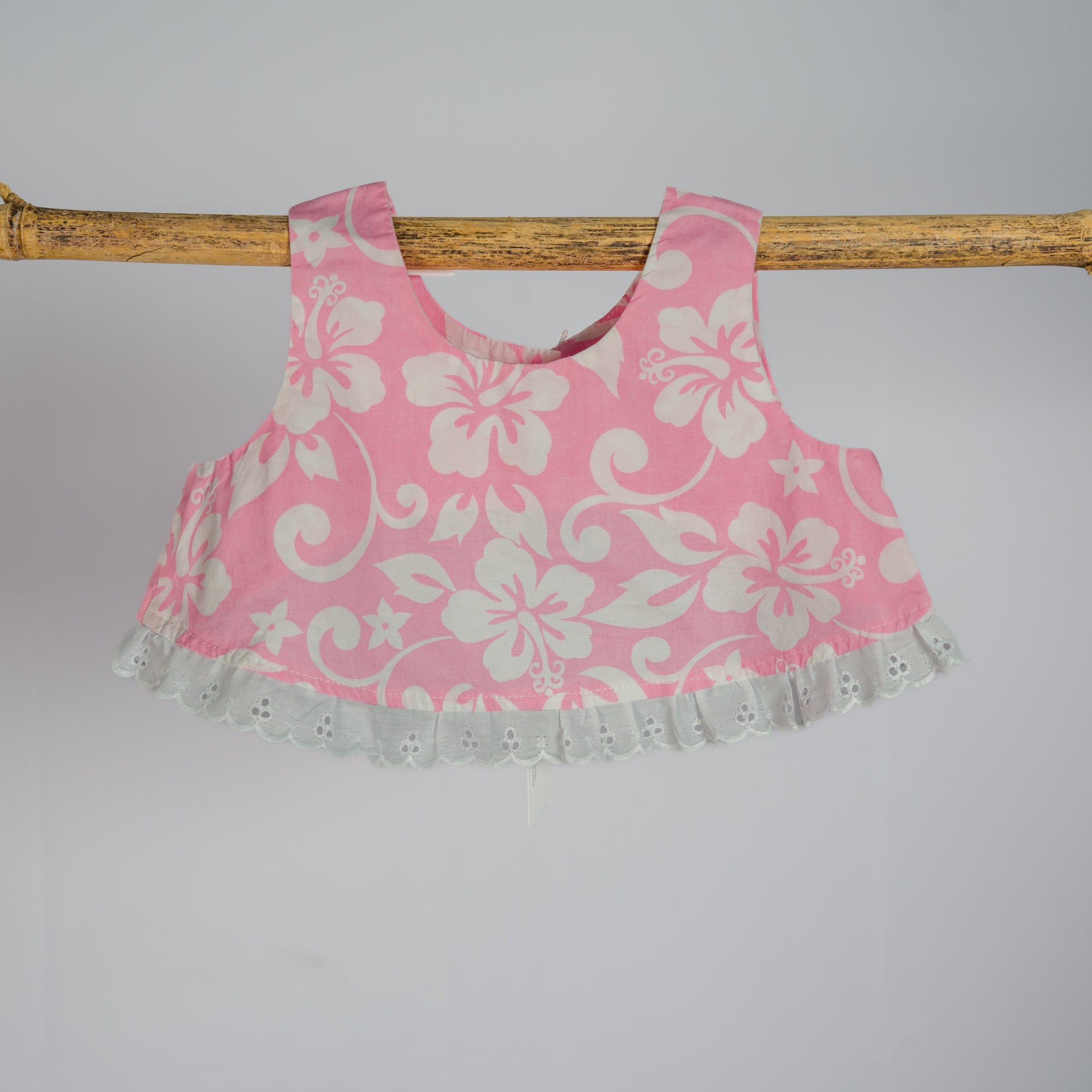 Anini Co Toddler Lace Peek-a-boo Top