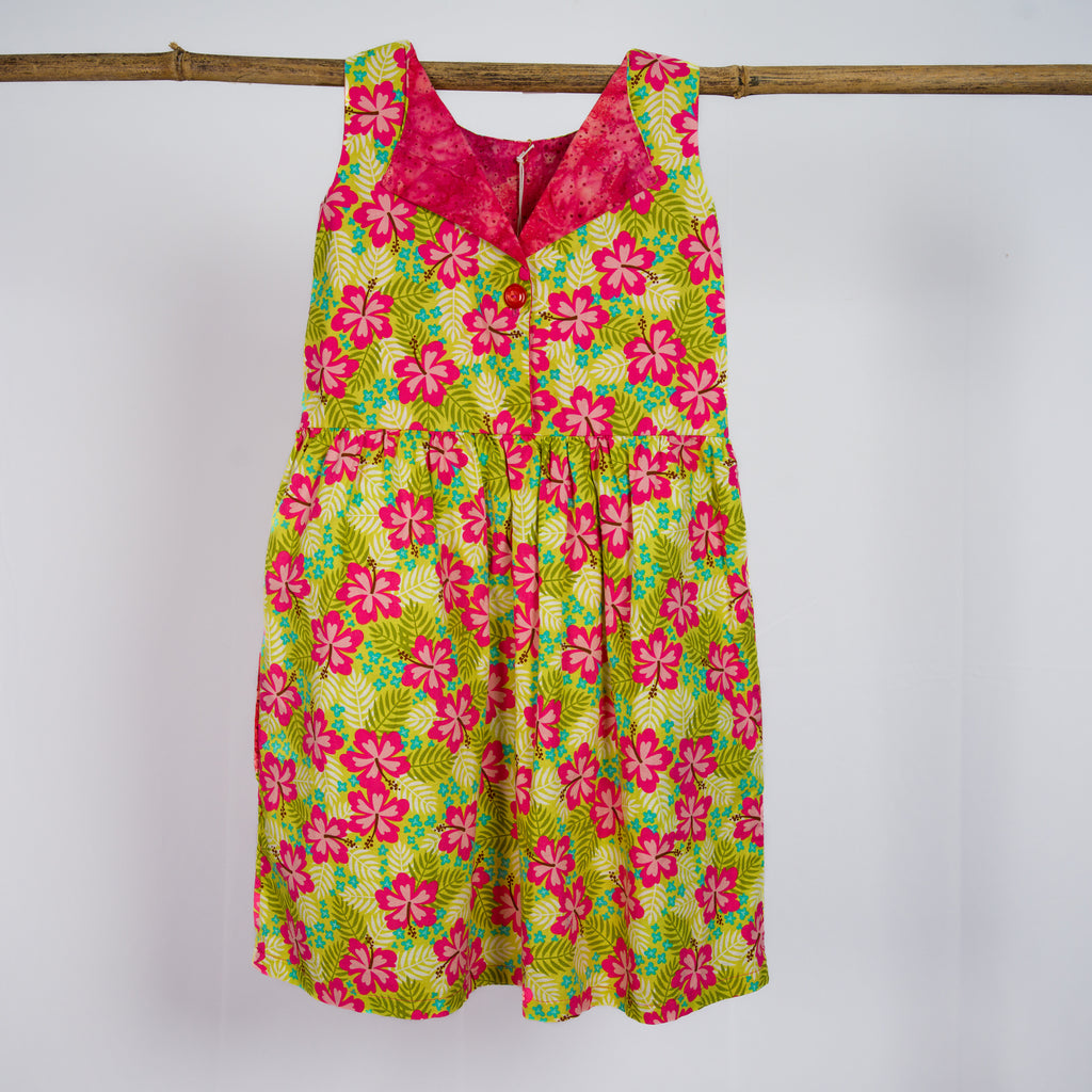 Anini Co Youth Halter Swing Dress