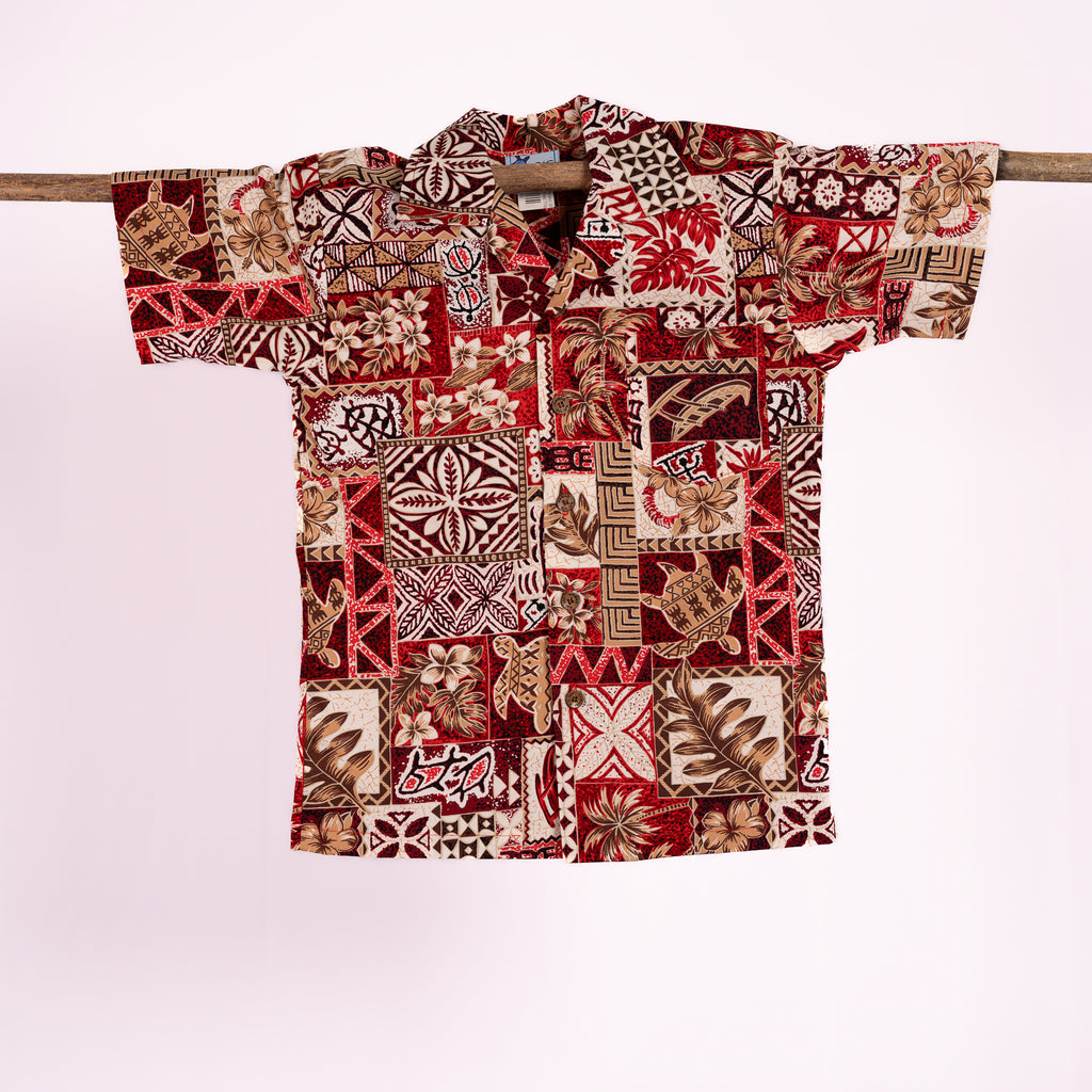 RJC Youth Boys Aloha Cotton Shirt