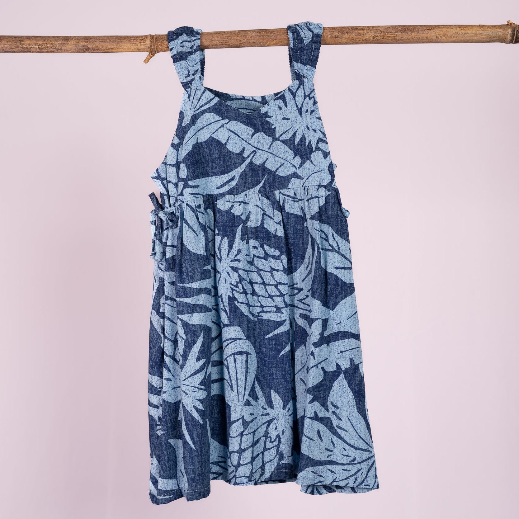 Toddler Side Tie Rayon Dress