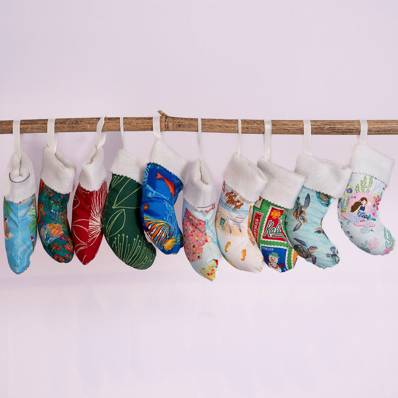 Aloha Stockings Ornaments