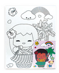Canvas & Paint Set, Island Yumi