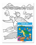 Canvas & Paint Set, Ocean of Friends