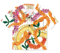 Aloha Shirt Greeting Card, Leis of Aloha