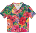 Aloha Shirt Greeting Card, Hibiscus