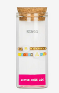 Little Miss Zoe Bottle Rings