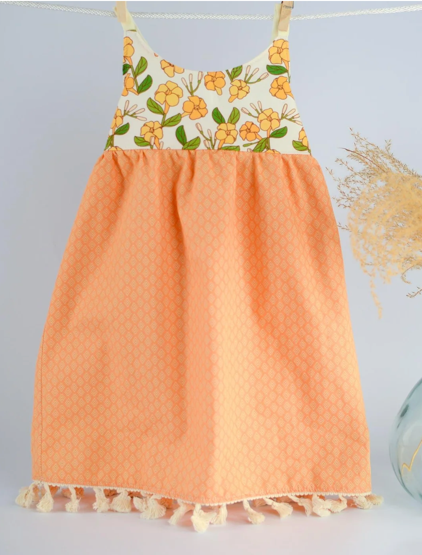 Handmade Girls Puakenikeni Dress