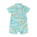 Lei Stand Bamboo Polo Romper