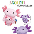 Axolotl Mommy and Baby