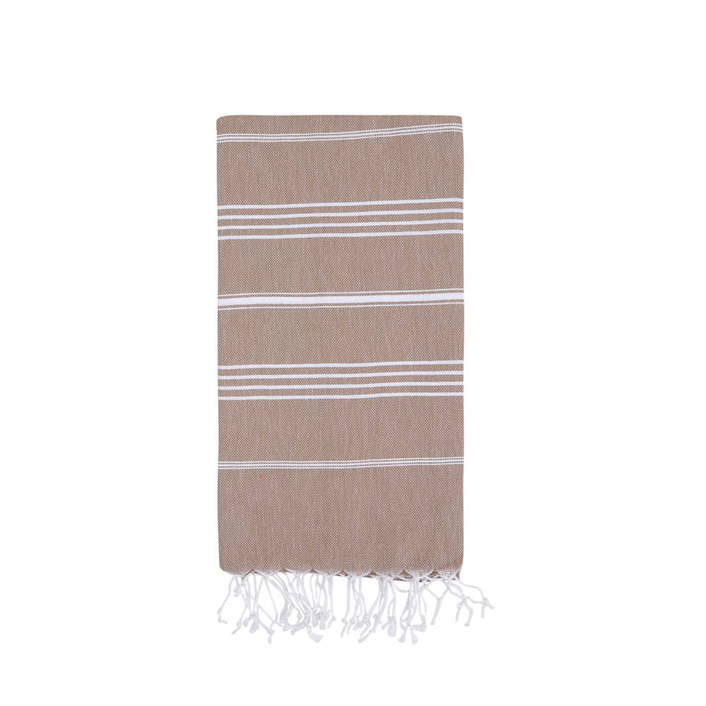 Turkish Beach Towels - Beige