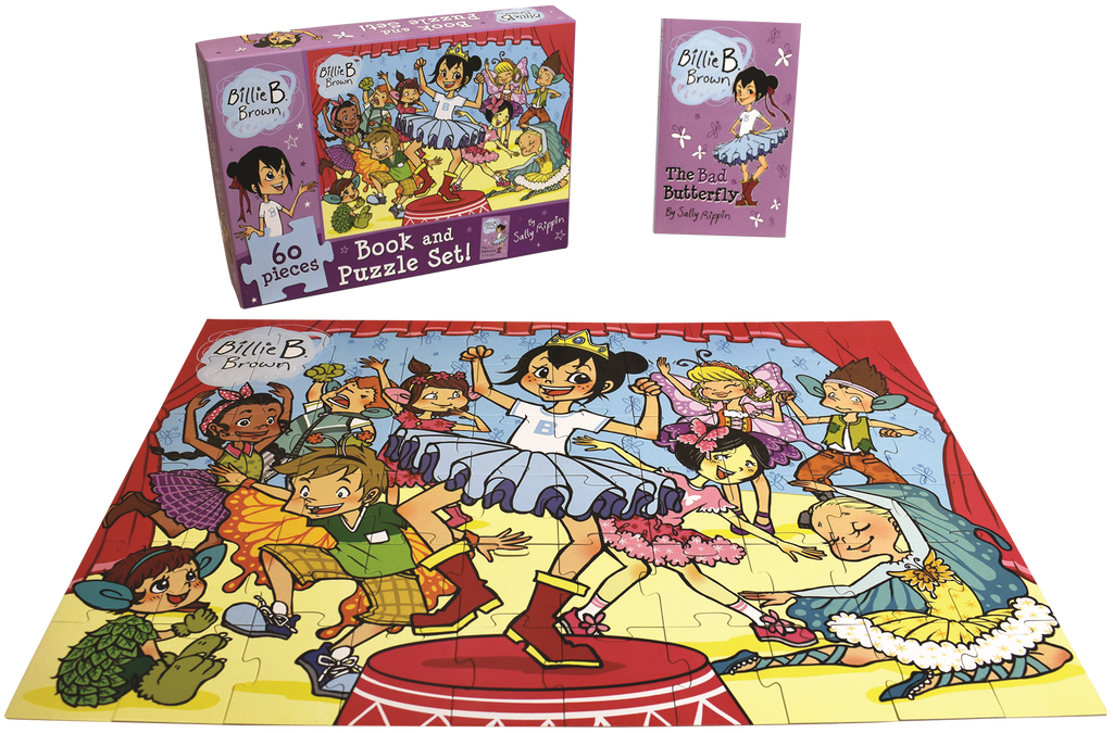 Billie B. Brown Book and Puzzle Set