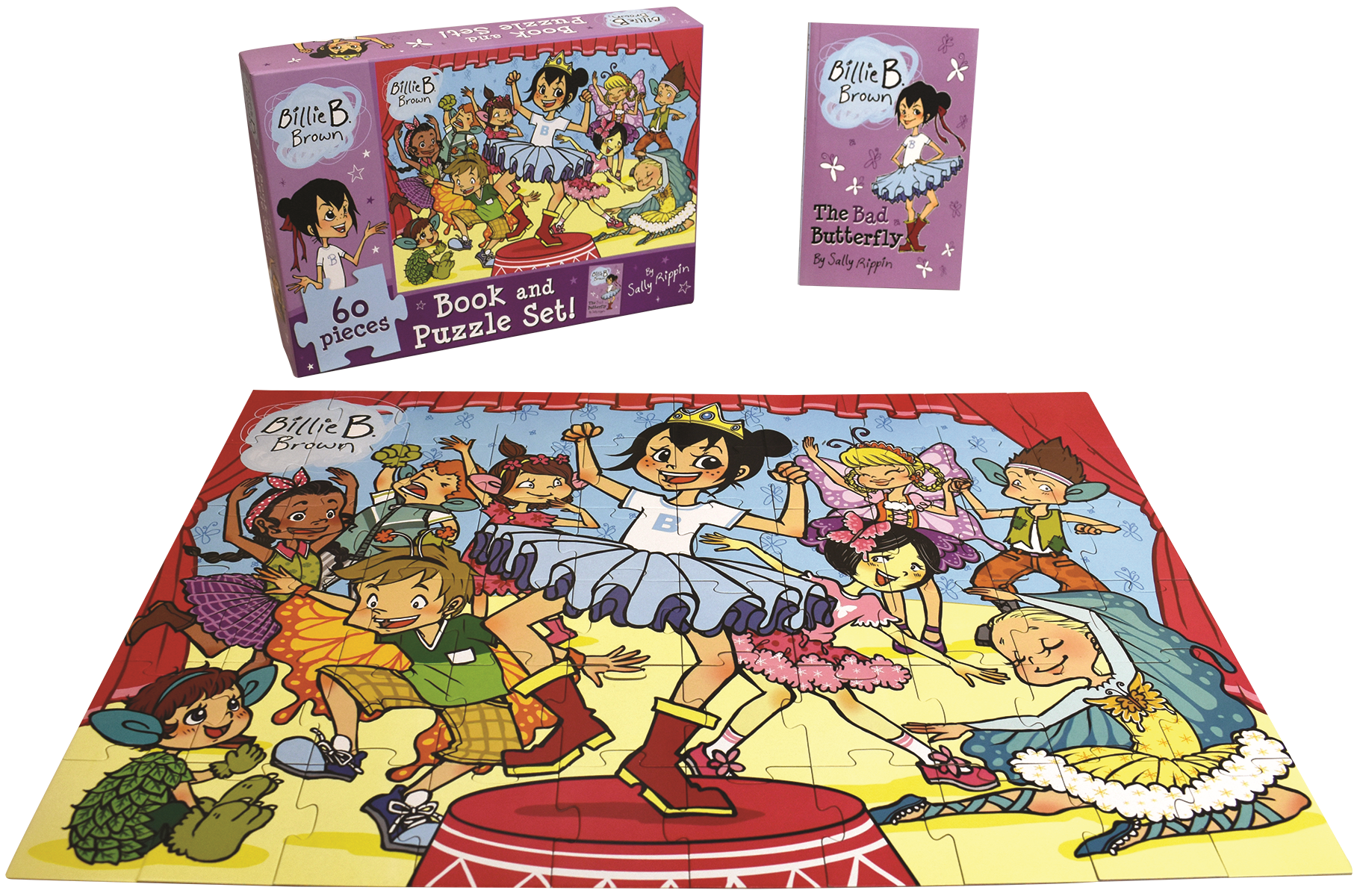 Billie B. Brown Book and Puzzle Set
