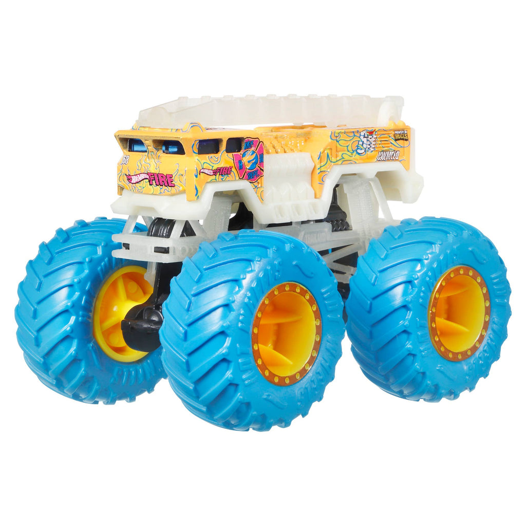 Hot Wheels Glow Monster Trucks