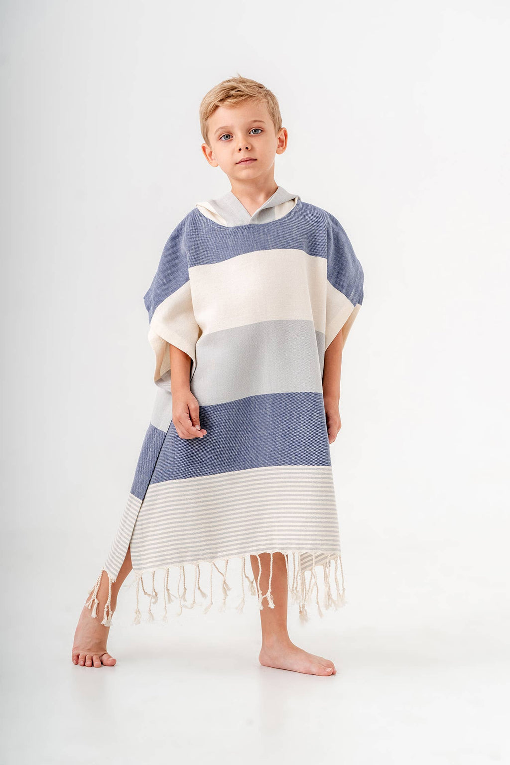 Kids Hooded Poncho - Beach Towel