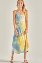 Tie Dye Cami Maxi Dress