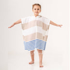 Kids Hooded Poncho Beach Towel