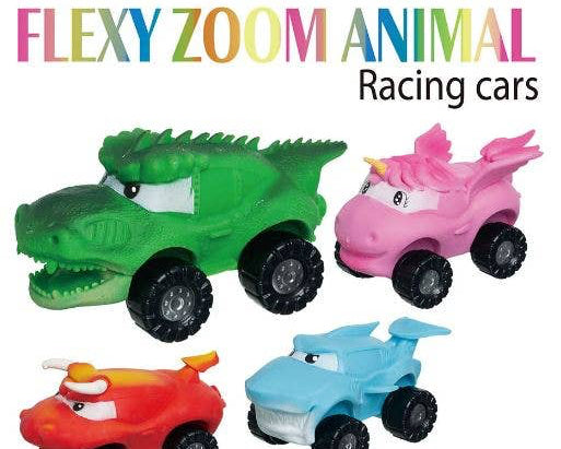 Flexy Zoom Animal Racing Cars