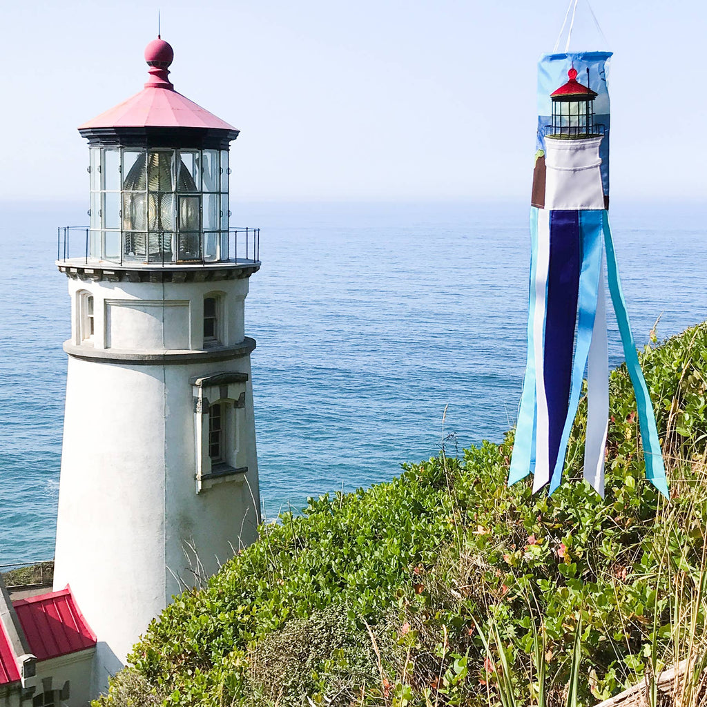 Coastal Lighthouse 40" Windsock