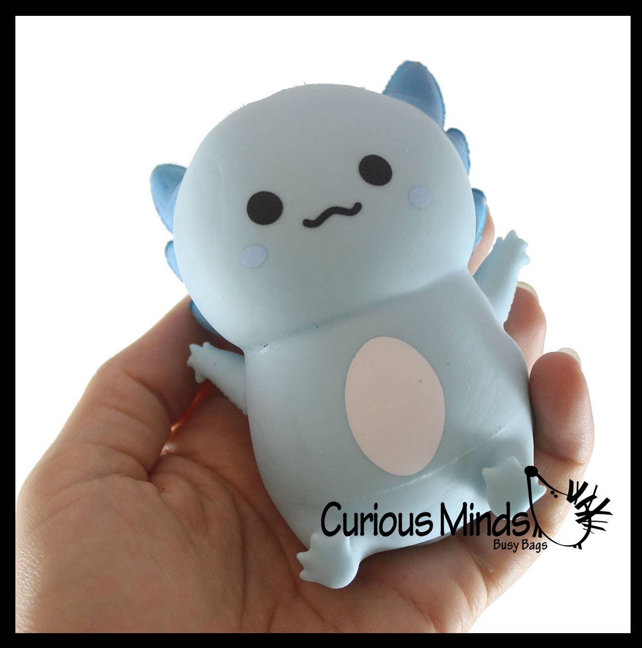 Axolotl - Soft Creamy Doh Filled Squeeze Stress Balls - Se