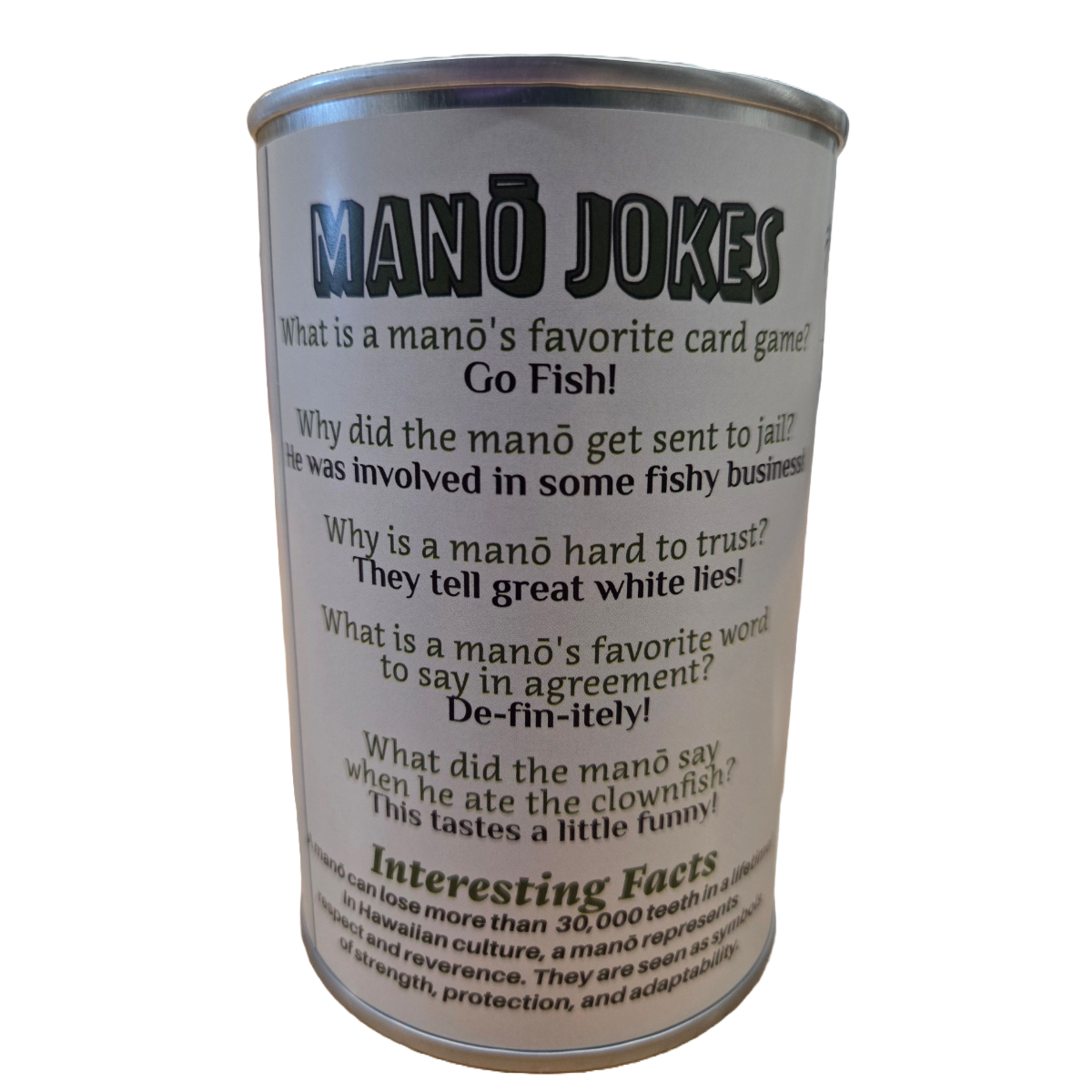 Canned Mano Plush
