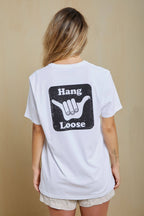 Hang Loose Back Organic PIMA Tee