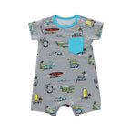 Surf Report Baby Bamboo Shortie Romper