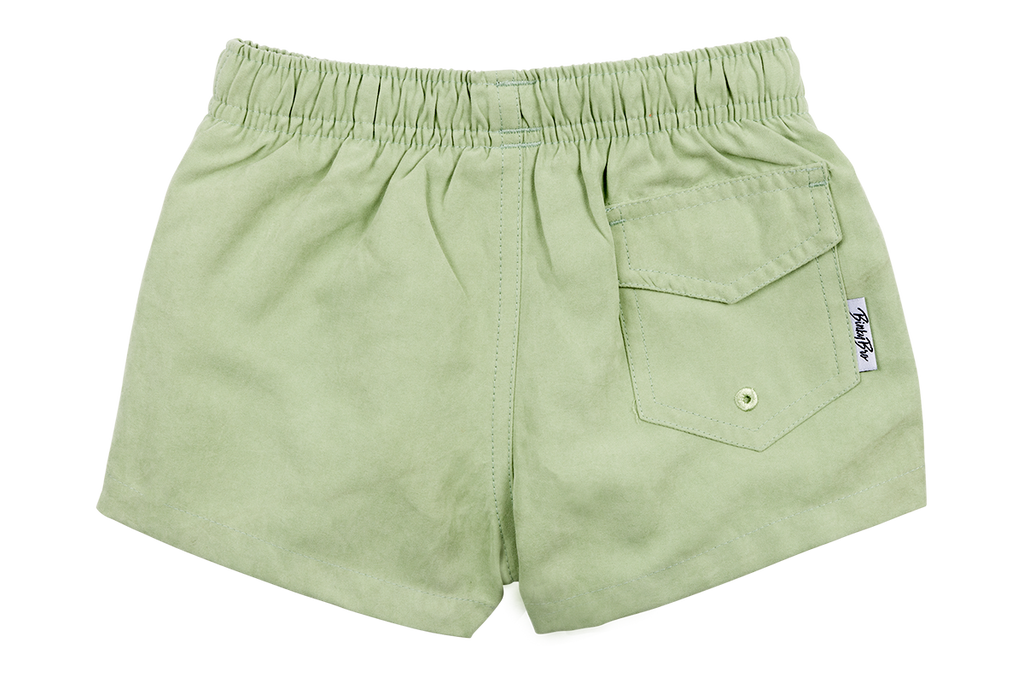Green Suede Swimsuit