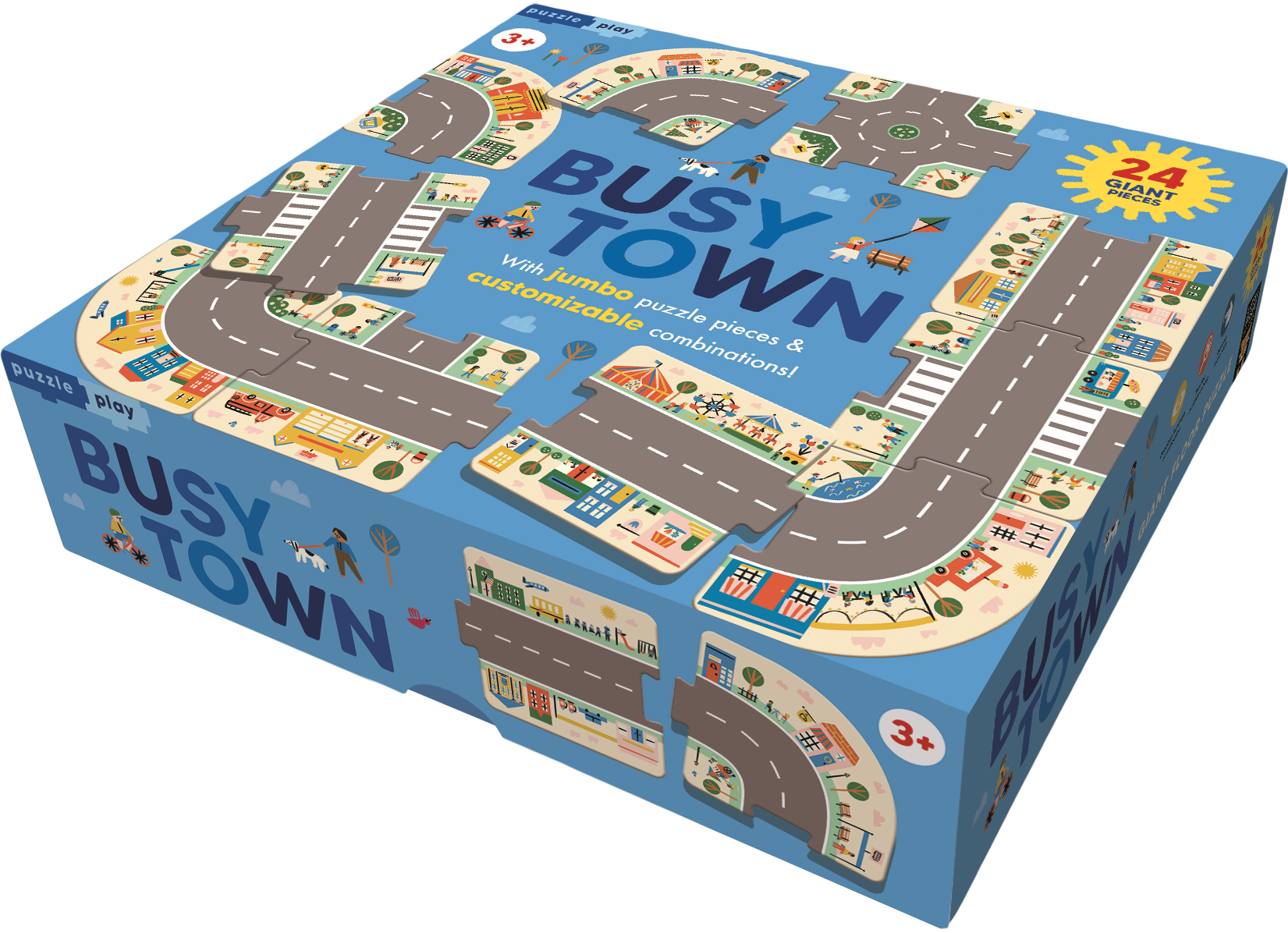 Puzzle Play: Busy Town