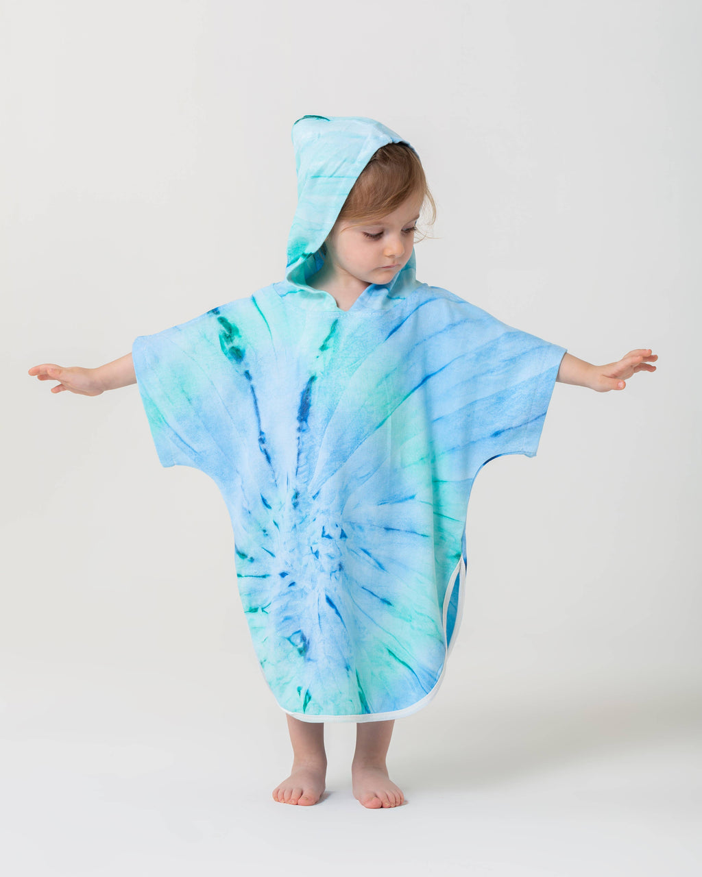 Kids Hooded Poncho - Beach Towel