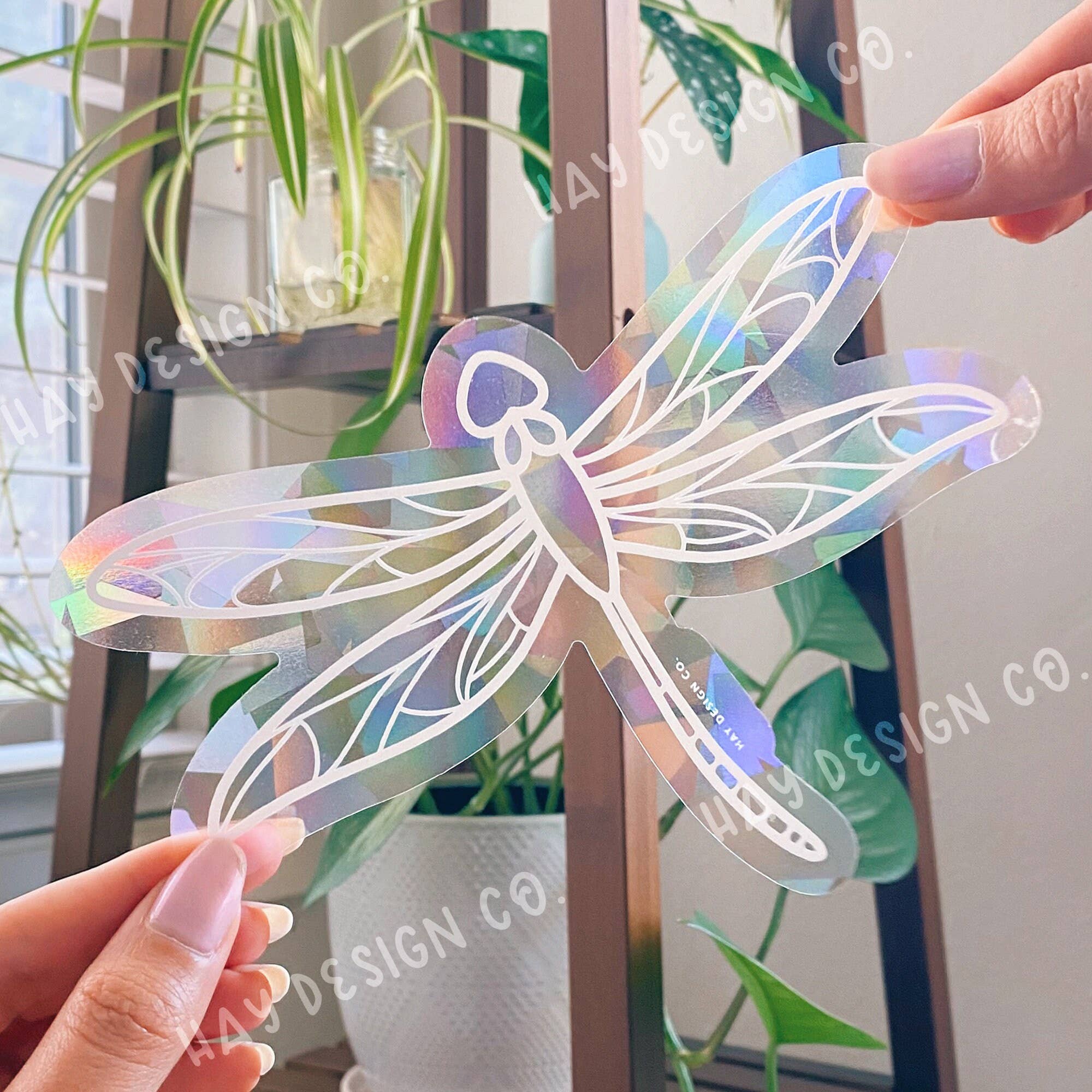 Dragonfly Suncatcher Window Decal