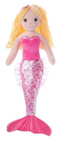 12" Mermaid Blonde Plush