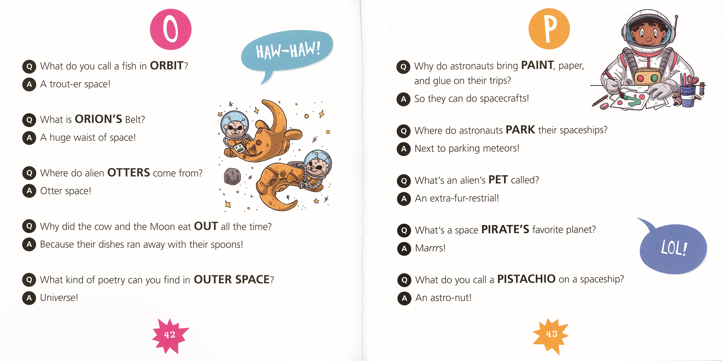 The A to Z Space Joke Book