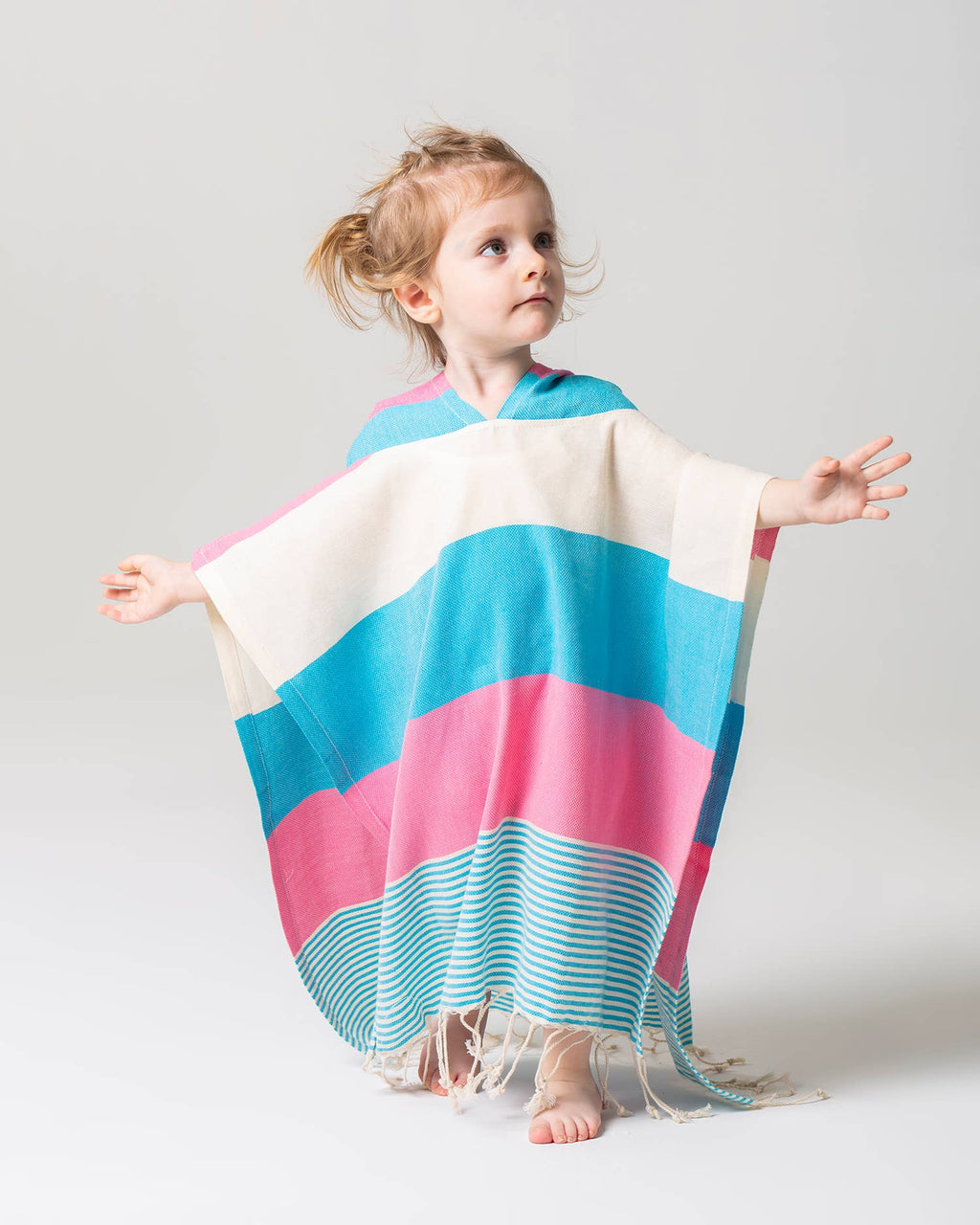 Kids Hooded Poncho - Beach Towel