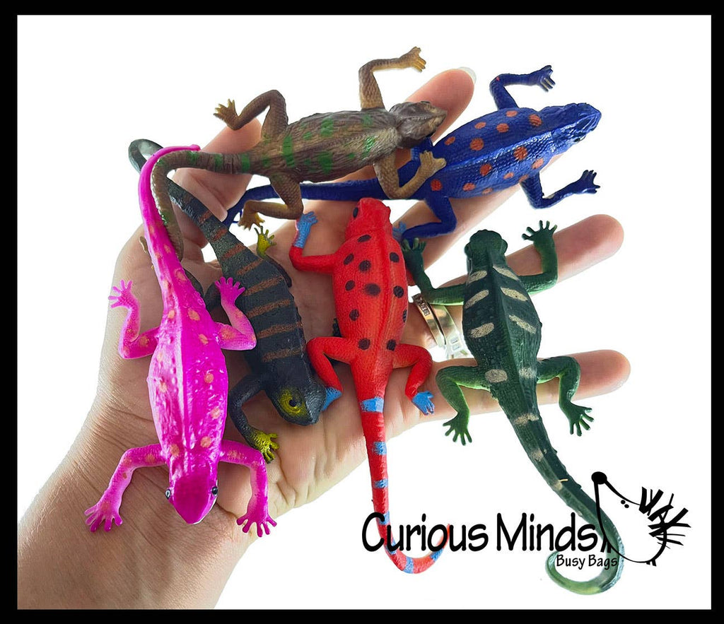 Color Changing Lizards Toy - Thermal - Changes Colors in C