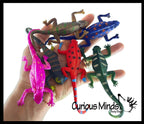 Color Changing Lizards Toy - Thermal - Changes Colors in C