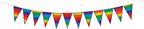 Rainbow Stripe Festive Pennant String