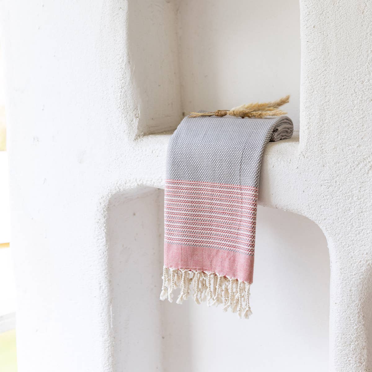 Turkish Beach Towels Lightweight - Grey
