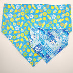 Pet Bandana- Blue Pineapple Treats