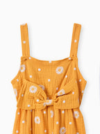 Floral Sleeveless Jumpsuit - Toddler Girl