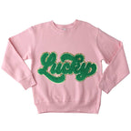Chenille Lucky Sweatshirt